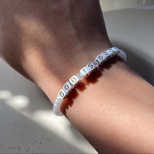 Handmade beaded bracelet